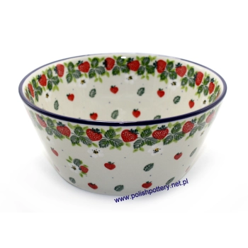 Miska sałatkowa 1,7L Ø20cm dek. 2709X Truskawki